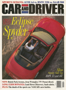 CAR & DRIVER 1996 MAY - Z3, KURTIS, ECLIPSE SPYDERS